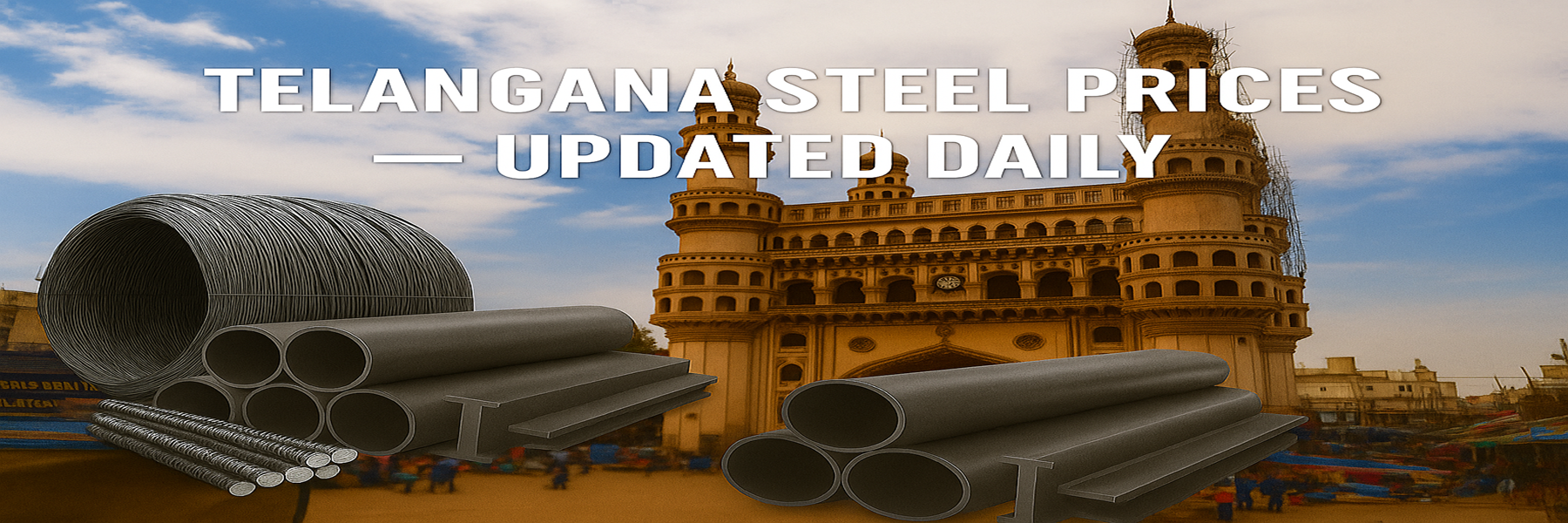 Telangana Steel Price Update: Live Rates, Market Trends & Pro Buying Tips